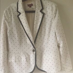 Adorable Polka Dot Blazer
